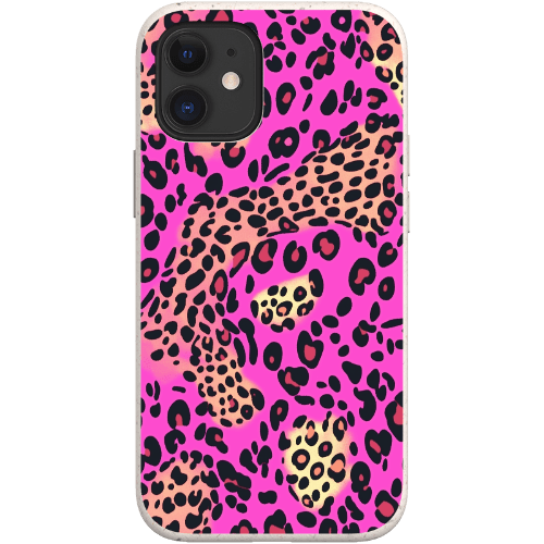 Stepping Green Phone Case Pink Cheetah and Leopard Bio Case