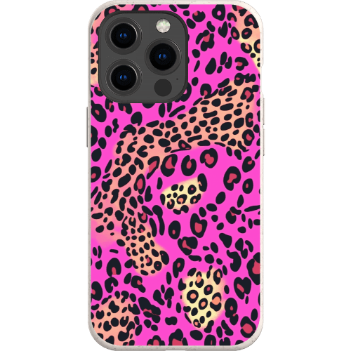 Stepping Green Phone Case Pink Cheetah and Leopard Bio Case