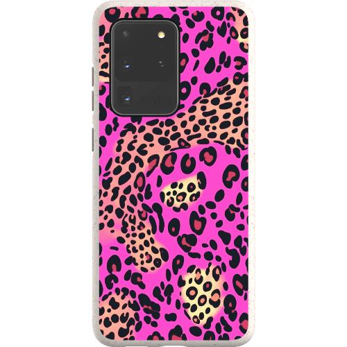 Stepping Green Phone Case Pink Cheetah and Leopard Bio Case