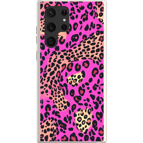 Stepping Green Phone Case Pink Cheetah and Leopard Bio Case