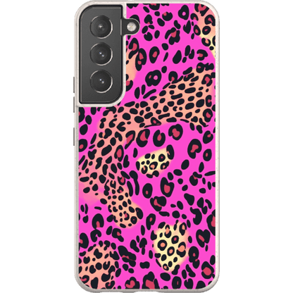 Stepping Green Phone Case Pink Cheetah and Leopard Bio Case