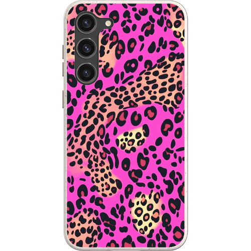 Stepping Green Phone Case Pink Cheetah and Leopard Bio Case