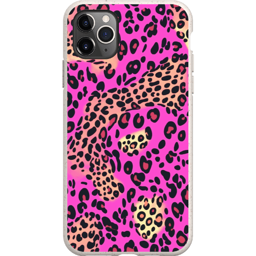 Stepping Green Phone Case Pink Cheetah and Leopard Bio Case