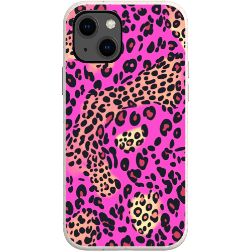 Stepping Green Phone Case Pink Cheetah and Leopard Bio Case