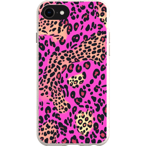 Stepping Green Phone Case Pink Cheetah and Leopard Bio Case