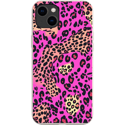 Stepping Green Phone Case Pink Cheetah and Leopard Bio Case