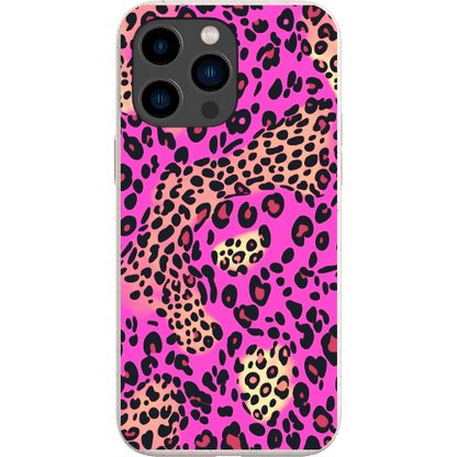 Stepping Green Phone Case Pink Cheetah and Leopard Bio Case