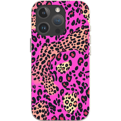 Stepping Green Phone Case Pink Cheetah and Leopard Bio Case