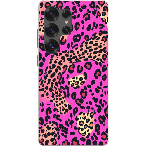 Stepping Green Phone Case Pink Cheetah and Leopard Bio Case