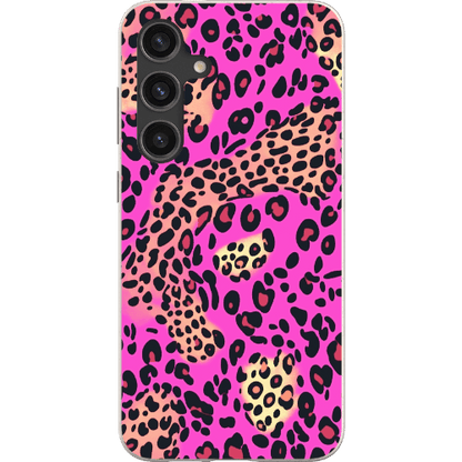 Stepping Green Phone Case Pink Cheetah and Leopard Bio Case