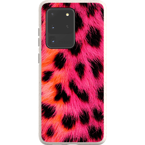 Stepping Green Phone Case Pink Cheetah Bio Case