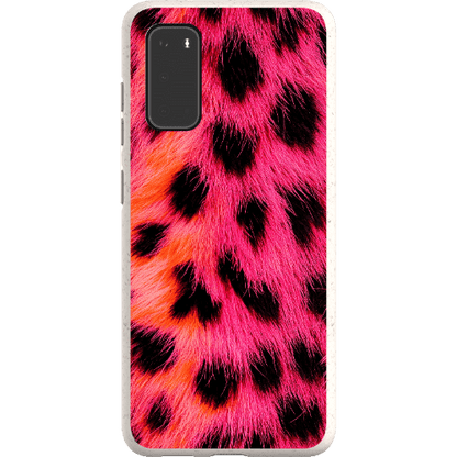 Stepping Green Phone Case Pink Cheetah Bio Case