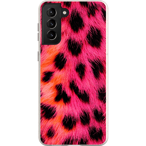 Stepping Green Phone Case Pink Cheetah Bio Case