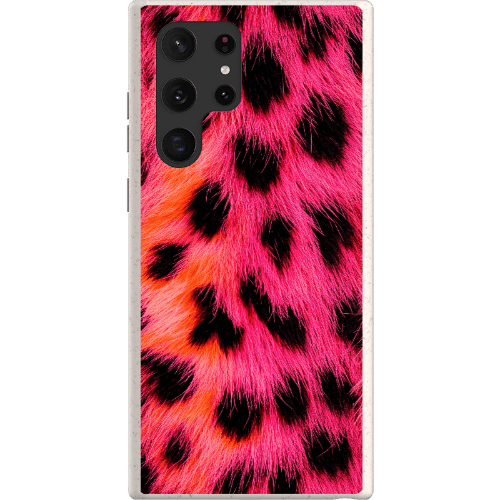Stepping Green Phone Case Pink Cheetah Bio Case
