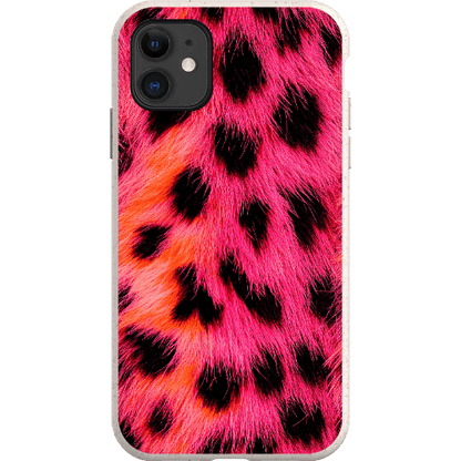 Stepping Green Phone Case Pink Cheetah Bio Case