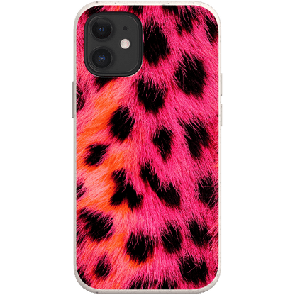 Stepping Green Phone Case Pink Cheetah Bio Case