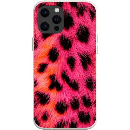 Stepping Green Phone Case Pink Cheetah Bio Case