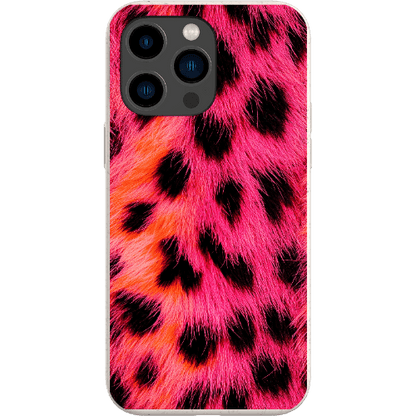 Stepping Green Phone Case Pink Cheetah Bio Case