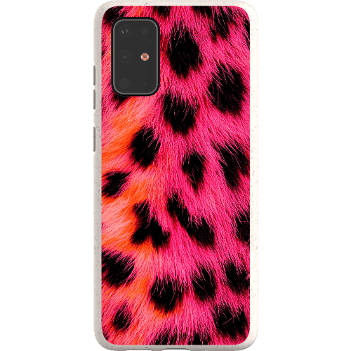 Stepping Green Phone Case Pink Cheetah Bio Case