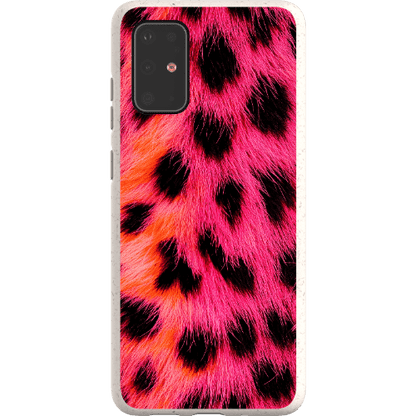 Stepping Green Phone Case Pink Cheetah Bio Case