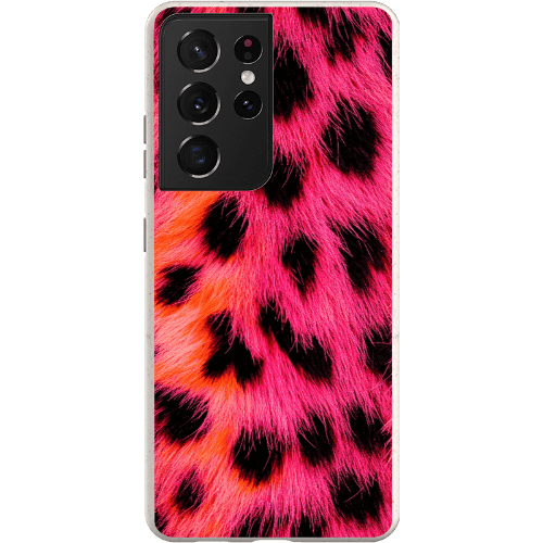 Stepping Green Phone Case Pink Cheetah Bio Case