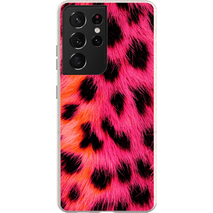 Stepping Green Phone Case Pink Cheetah Bio Case