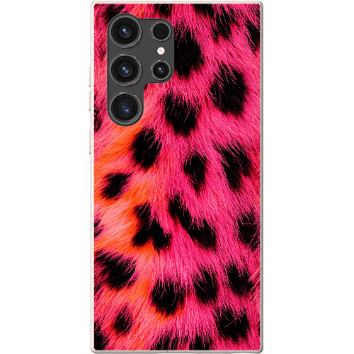 Stepping Green Phone Case Pink Cheetah Bio Case