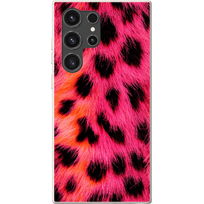 Stepping Green Phone Case Pink Cheetah Bio Case