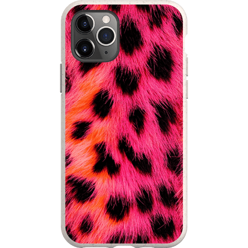 Stepping Green Phone Case Pink Cheetah Bio Case
