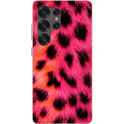Stepping Green Phone Case Pink Cheetah Bio Case