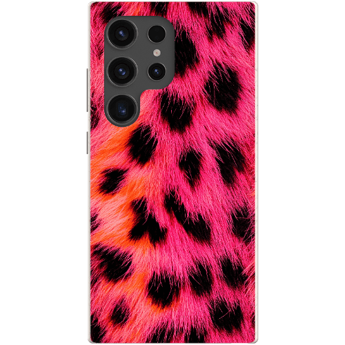 Stepping Green Phone Case Pink Cheetah Bio Case