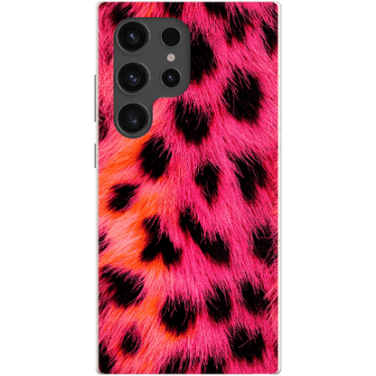 Stepping Green Phone Case Pink Cheetah Bio Case
