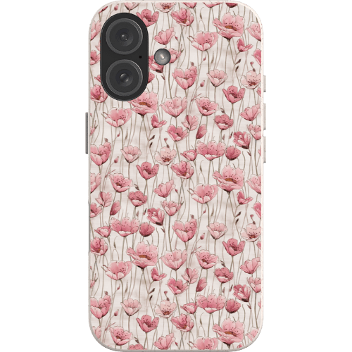 Stepping Green Phone Case Pink Floral Bio Case