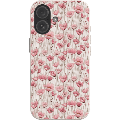 Stepping Green Phone Case Pink Floral Bio Case
