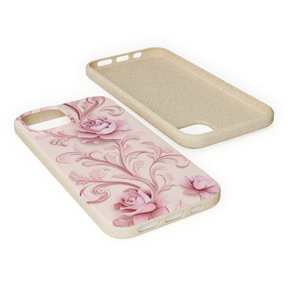 Stepping Green Phone Case Pink Toile 2 Bio Case