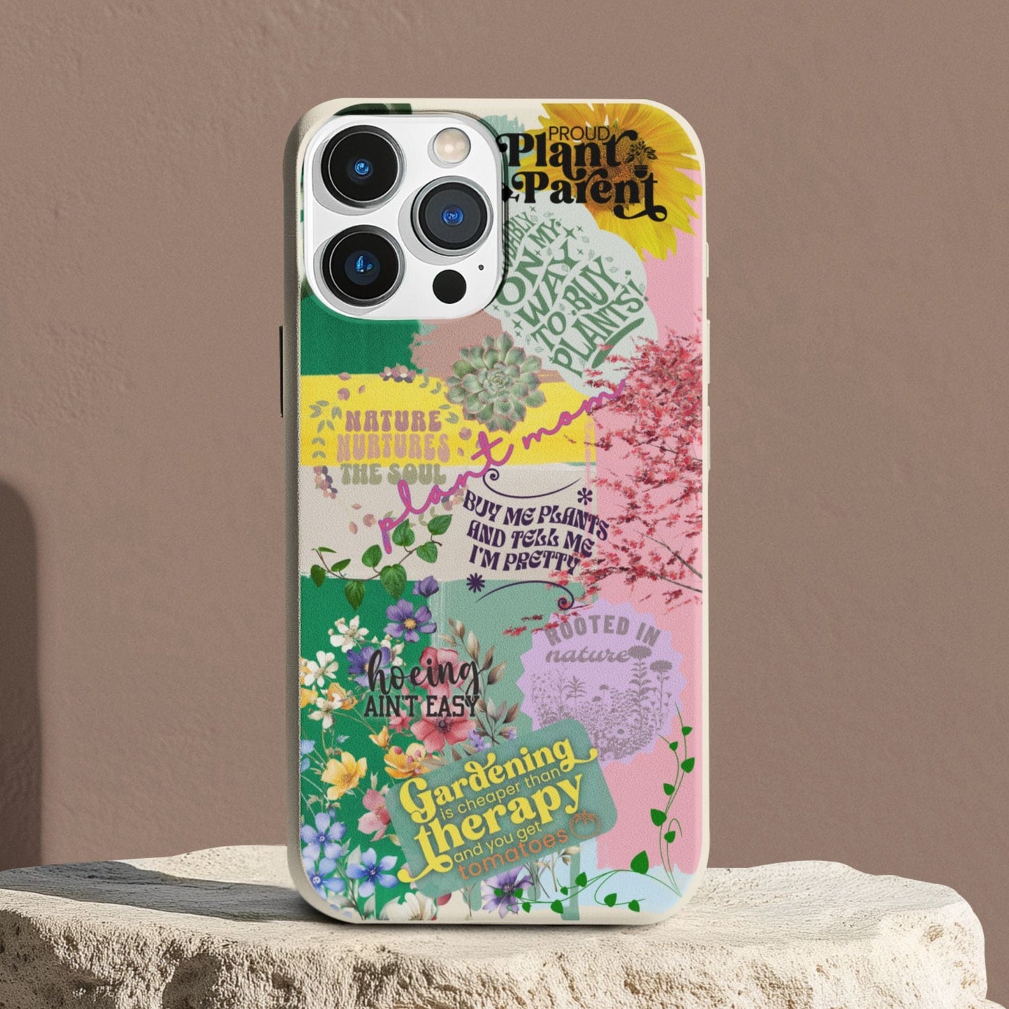 Stepping Green Phone Case Plant Mood Board 1 Bio Case