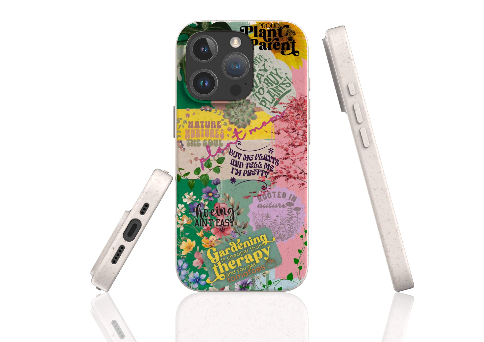 Stepping Green Phone Case Plant Mood Board 1 Bio Case