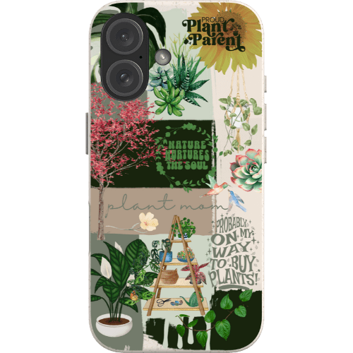 Stepping Green Phone Case Plant Mood Board 2 Bio Case