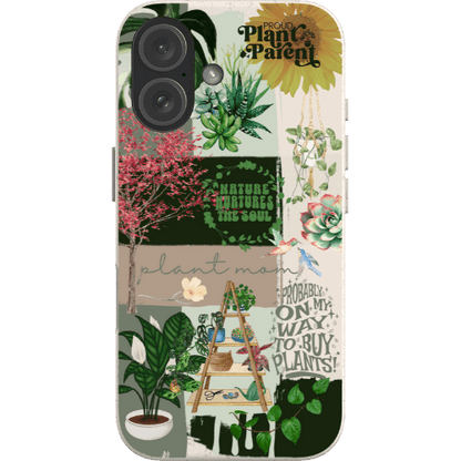 Stepping Green Phone Case Plant Mood Board 2 Bio Case