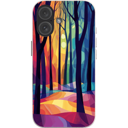 Stepping Green Phone Case Rainbow Forest Bio Case