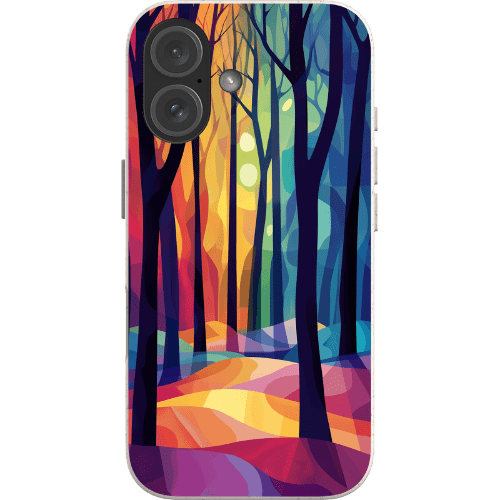 Stepping Green Phone Case Rainbow Forest Bio Case