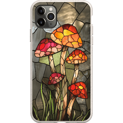 Stepping Green Phone Case Red Mushroom Bio Case