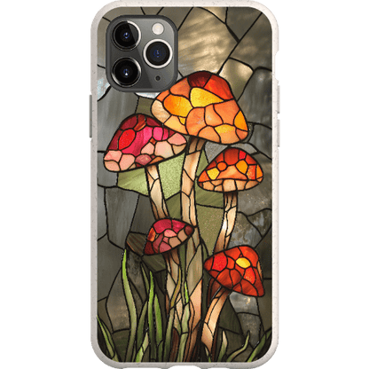 Stepping Green Phone Case Red Mushroom Bio Case