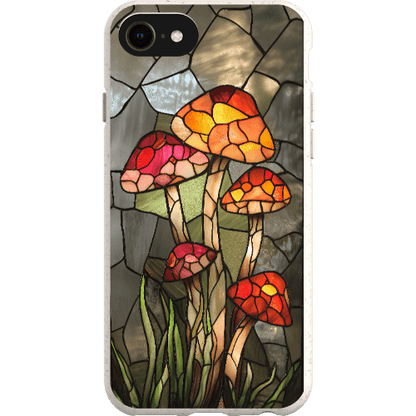 Stepping Green Phone Case Red Mushroom Bio Case