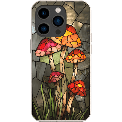 Stepping Green Phone Case Red Mushroom Bio Case
