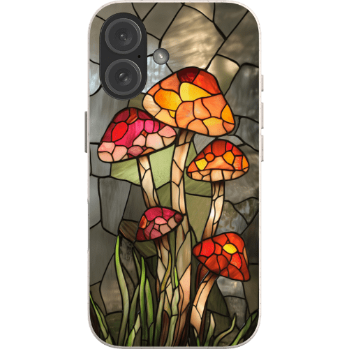 Stepping Green Phone Case Red Mushroom Bio Case