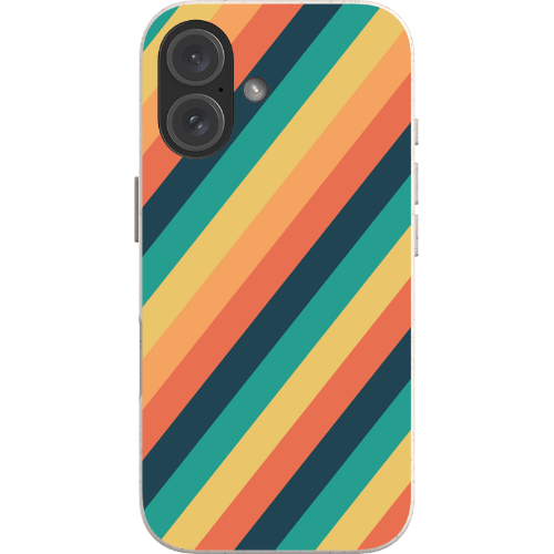 Stepping Green Phone Case Retro Stripes Bio Case