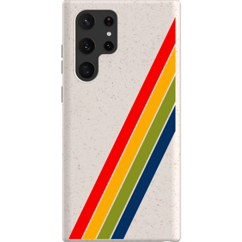 Stepping Green Phone Case Retro Stripes Diagonal Bio Case
