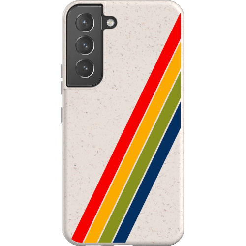 Stepping Green Phone Case Retro Stripes Diagonal Bio Case