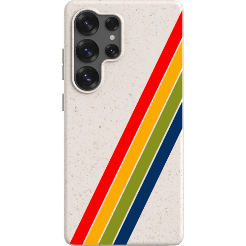 Stepping Green Phone Case Retro Stripes Diagonal Bio Case